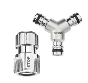 Geka Plus Push-fit slangkoppelingen