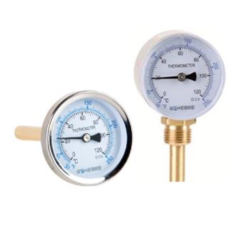 Thermometers Staal verzinkt
