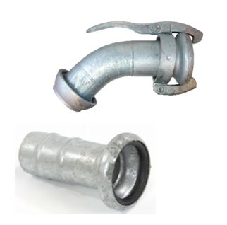 Cardan snelkoppelingen verzinkt