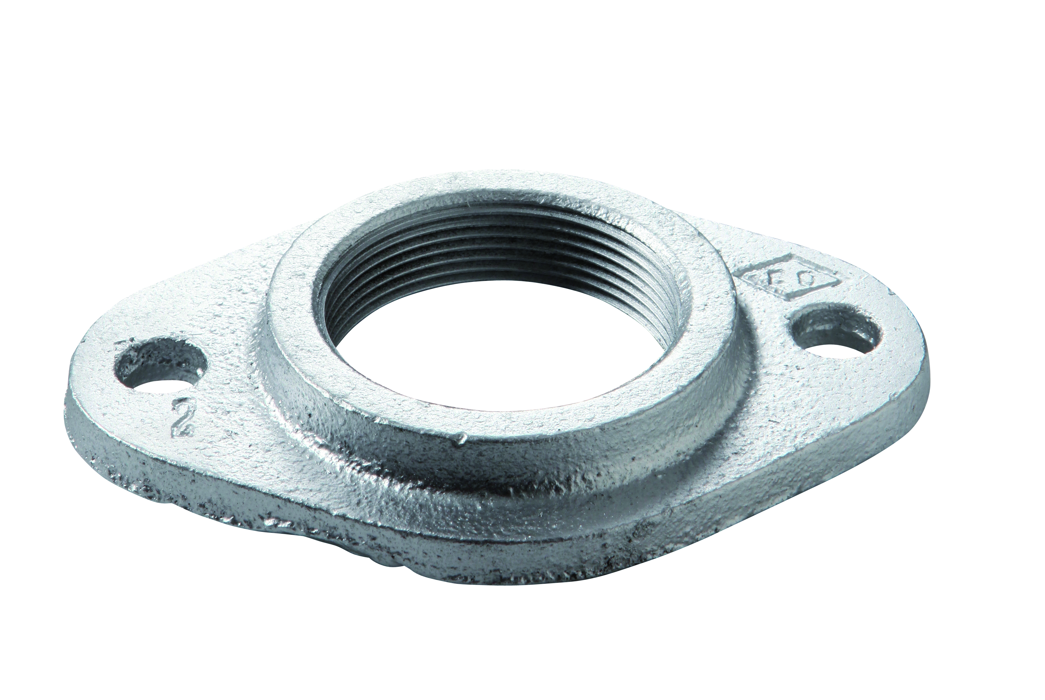 Flens, BSP 1 x bi.dr., Nr. 320, Ovaal, staal gegalvaniseerd