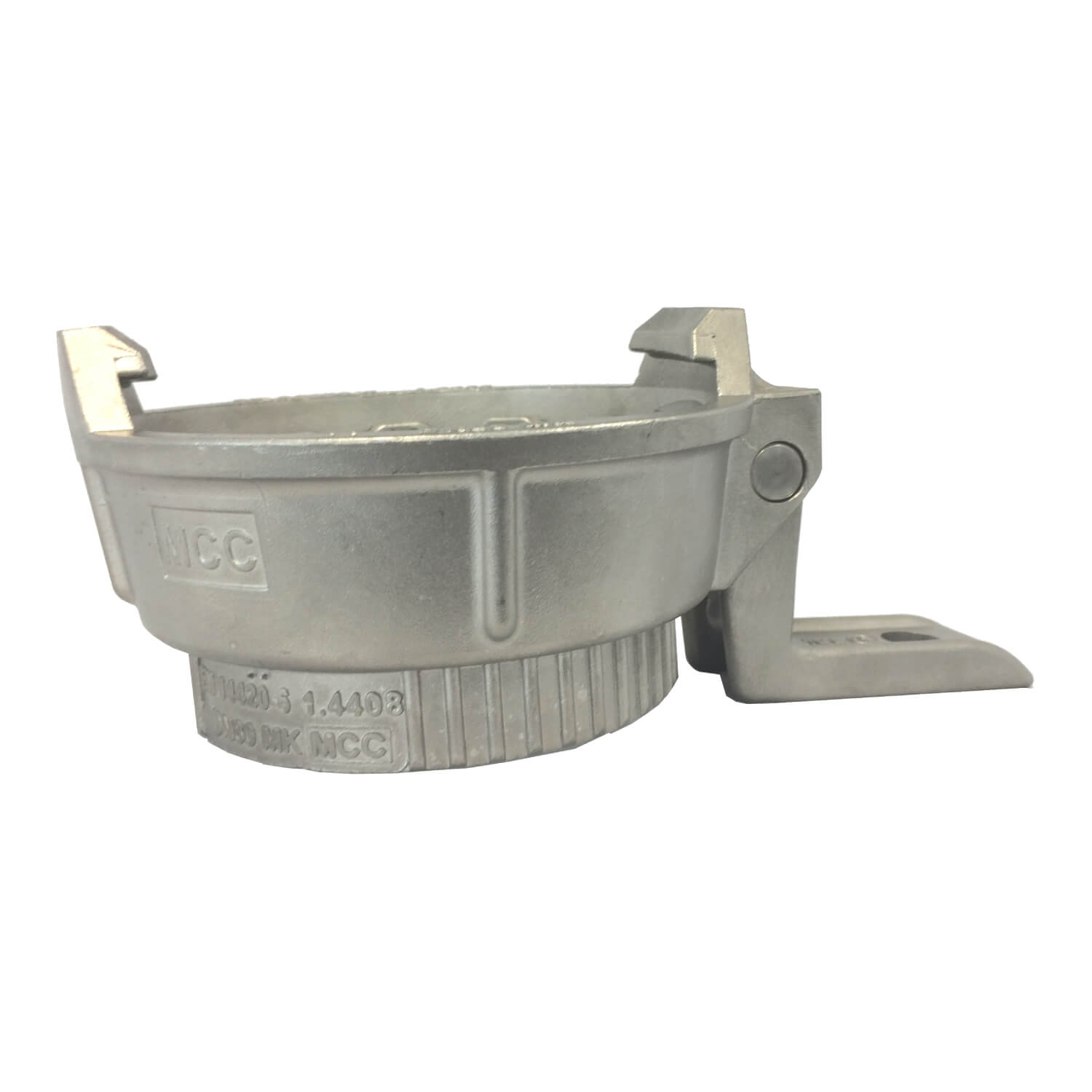TW Tankwagen koppeling type MK met 90° hendel, RVS, DIN 28450