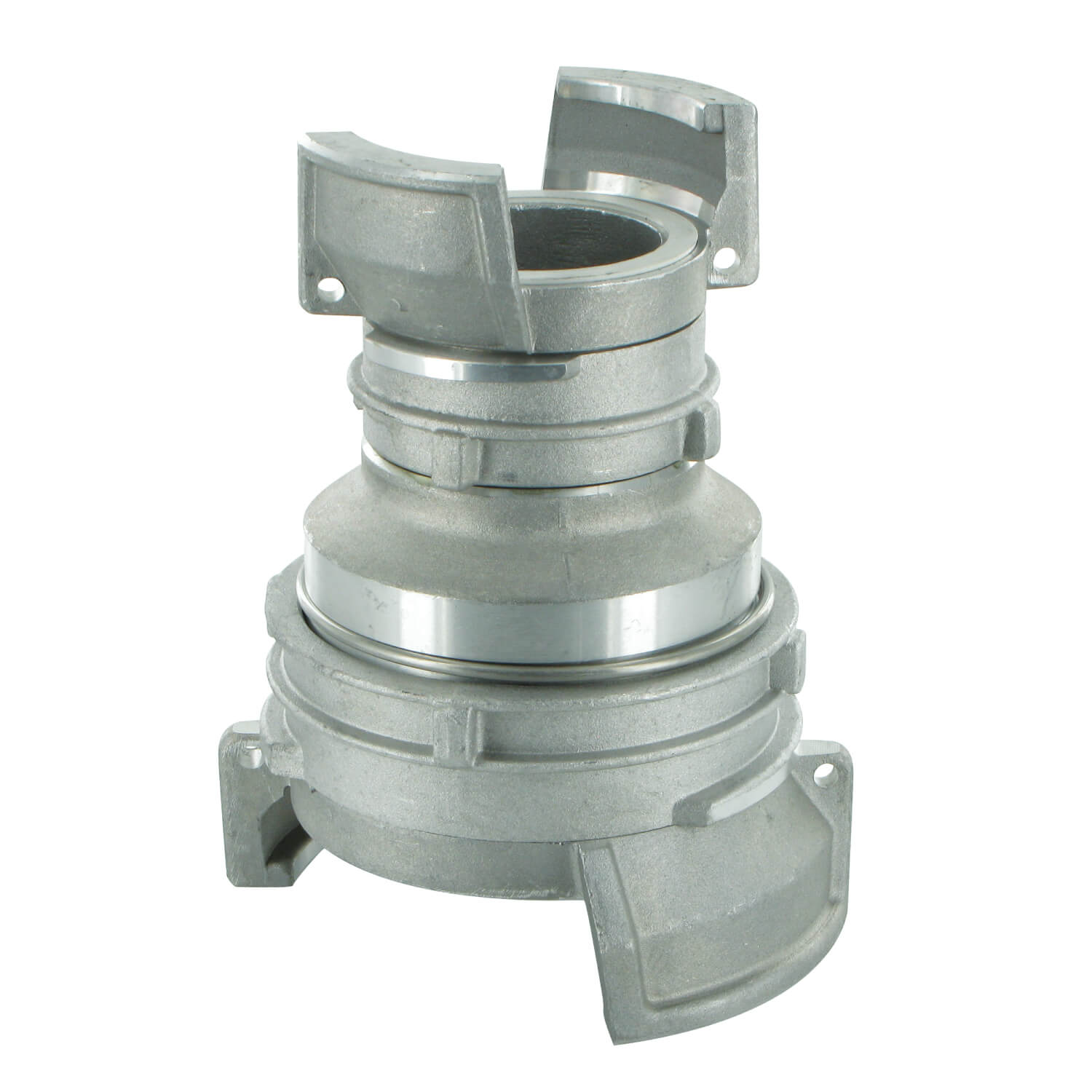 Guillemin verloopkoppeling, met vergrendeling, aluminium