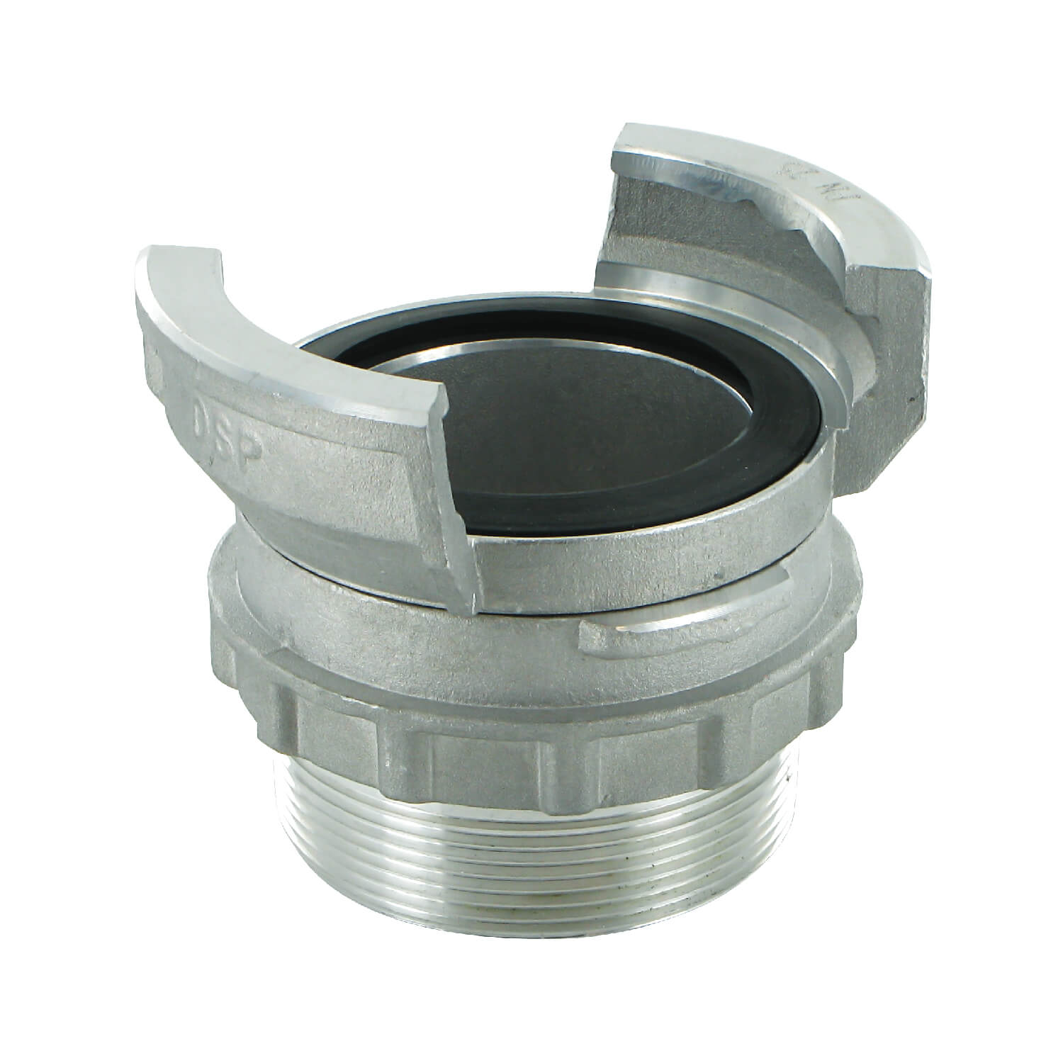 DSP brandweer koppeling, BSP bu.dr. met vergrendeling, aluminium, 16 bar