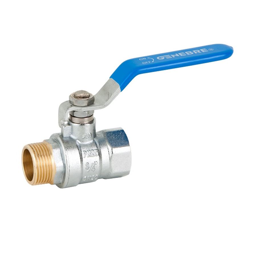 Genebre, Messing kogelkraan,, bi. x bu.dr., type 3034