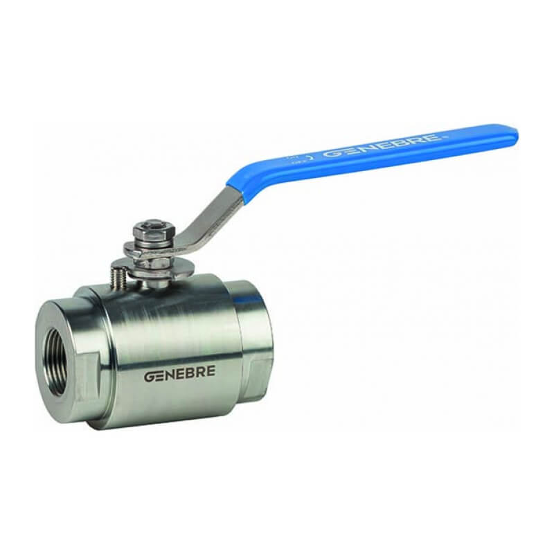 3/4" type 2007 RVS 304 Kogelkraan 2 x BSP bi.dr.