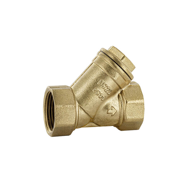 Messing vuilvanger 2 x bi.dr., 400 µm