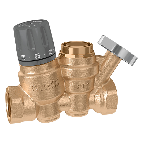 Caleffi thermostatische regelaar, type 116, regelbereik 35 - 60°C