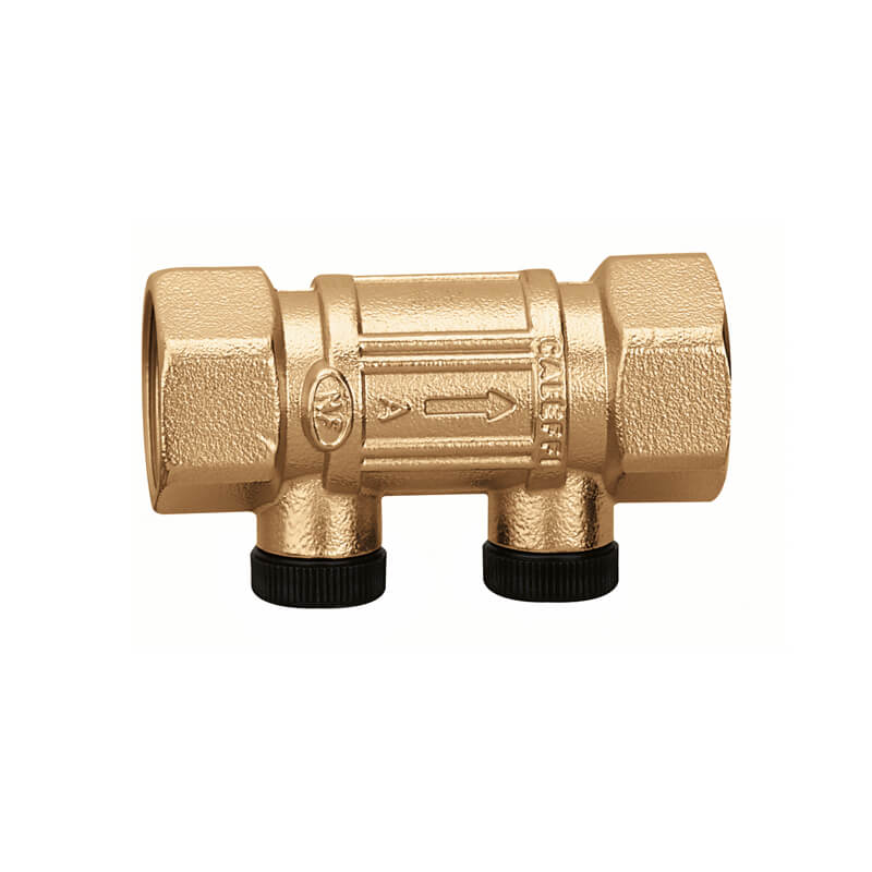 Caleffi keerklep, veerbelast, type EA, serie 3045, bi.dr., controleerbaar, PN10