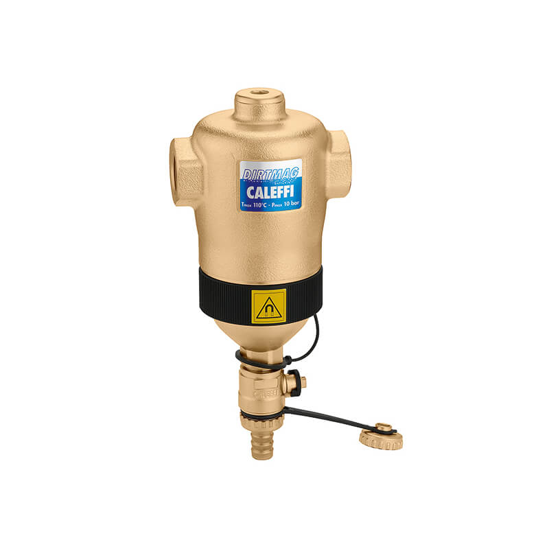 Calleffi Dirtmag type 5463, 2 x 2" bi.dr., met aftapkraan 1/2"