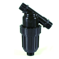 Irritec Waterfilter + screen, type YCV, BSP bu.dr., 120 mesh / 130 µm, Rood