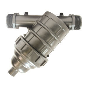 PalaPlast PPC, Irrigatie Waterfilter, 1" BSP bu.dr., RVS screen 130 µm, PN8