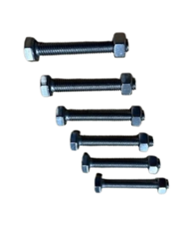 Set RVS A2-70 bouten en moeren voor aanboorzadel, voor PA PP aanboorzadels