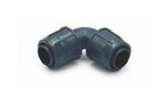 Stadex Druppel/PE slang, klem knie 90., PN4