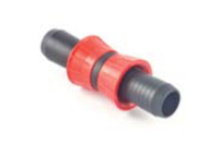 PLP PP, Knelkoppeling voor Driptape, Recht, 2 x trekring, PN2