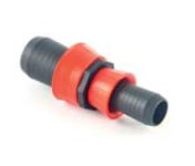 PLP PP, Knelkoppeling voor Driptape, Recht verlopend, 2 x trekring