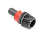 PLP PP, Knelkoppeling voor Driptape, Puntstuk, BSP bu.dr., 1 x trekring, PN2