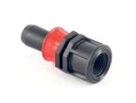 PLP PP, Knelkoppeling voor Driptape, Schroefbus, BSP bi.dr. 1 x trekring, PN2