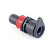 PLP PP, Knelkoppeling voor Driptape, Slangaansluiting, 1 x trekring, PN2