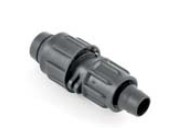 PLP PP, Klemkoppeling voor Driptape, Recht verlopend, 2 x klem, PN2