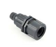 PLP PP, Klemkoppeling voor Driptape, Schroefbus, 1 x klem x BSP bi.dr., PN2