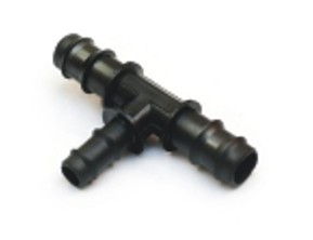 PA PP Barbed/Insteekfitting, Verloop T-stuk, PN4