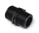 PP Dubbele nippel 15020, 2 x BSP bu.dr.