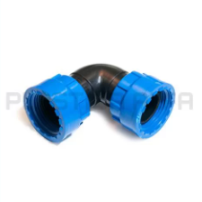 PA Waterverdeler / Manifold, Knie 16550, BSP wartel x wartel, PN6