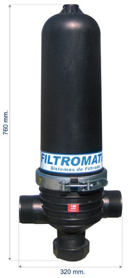 Filtromatic Discos Waterfilter, M-manueel, 2" Super, cap. 40 m3/uur