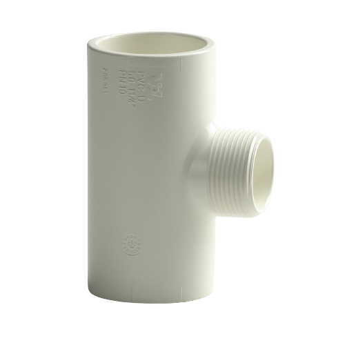 VdL T-stuk 90°, 32 x 1 1/4" bu.dr. x 32 mm