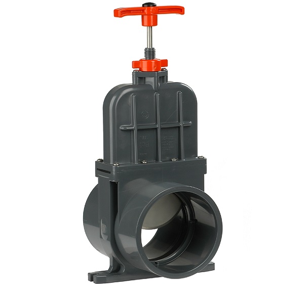 VdL PVC-U Schuifafsluiters, DIL, RVS Schuif, PN5