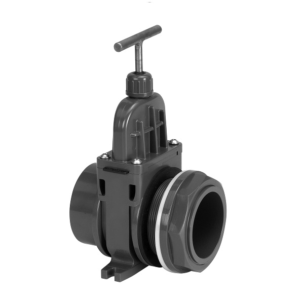 VdL PVC-U Schuifafsluiters IL/UD DV, type C