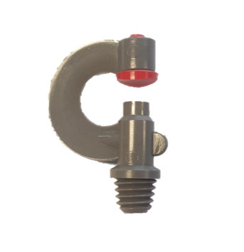 VdL T-dop Boogsproeier, grijs / rood, sproeiboring 1,75 mm, 3/8" WW bu.dr.