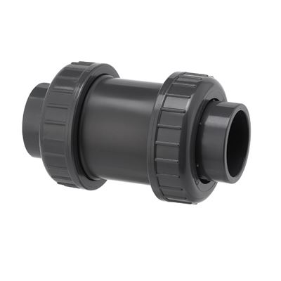 PVC terugslagklep - 40mm / DN32 - 16 bar - Smits Veldhoven PVC terugslagklep - 40mm / DN32 - 16 bar - Smits Veldhoven