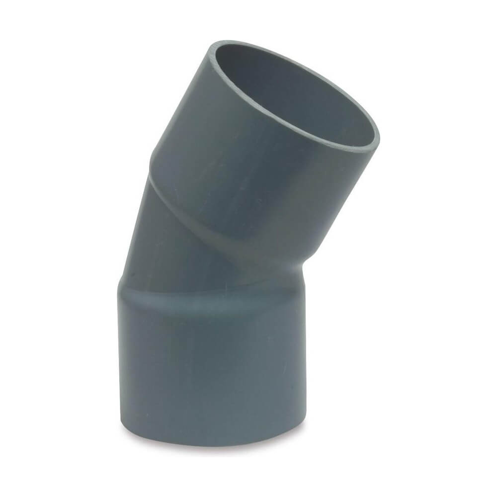 Cepex PVC-U bocht 30°, mof x mof PN12.5 uit buis