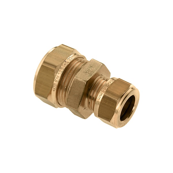 Bonfix Messing Rechte knelverloopkoppeling