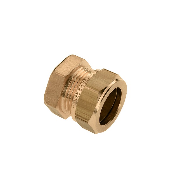 Bonfix Messing knel Eindkoppeling