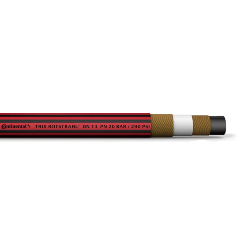 Continental - TRIX ROTSTRAHL, flexibele rubber persslang, EPDM - synthetische vezel inlage - EPDM, PN20, -20 / +100 ° C