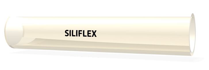 Siliflex, siliconenslangen, voedingsmiddelen slangen 1 t/m 20 mm, afname per rol
