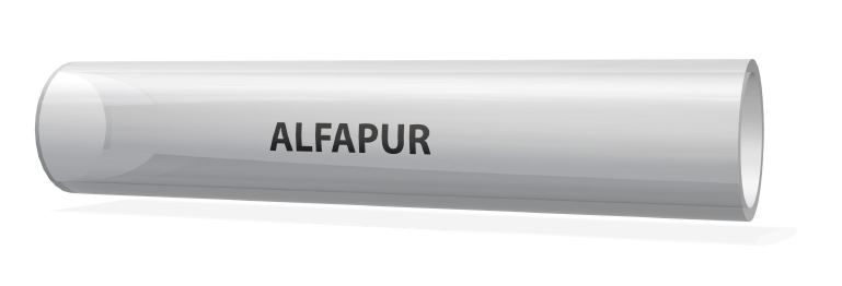 Alfapur, PU-PUR, multiservice industrie slang, diam. 2.5 t/m 10 , slijtvast, knikbestendig, kleine buigradius