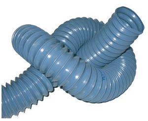 Alfavac Grijs, ventilatie en hetelucht slang diam. 25 t/m 300 mm, afname per rol