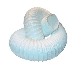 Miniflex, ventilatie en hetelucht slang, diam. 80 t/m 150 mm, afname per rol