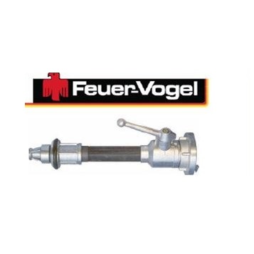 Feuer-Vogel Straalpijp / brandweerlans, Storz, water gordijn