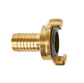 Geka messing koppeling, max. 10 bar, slangtule