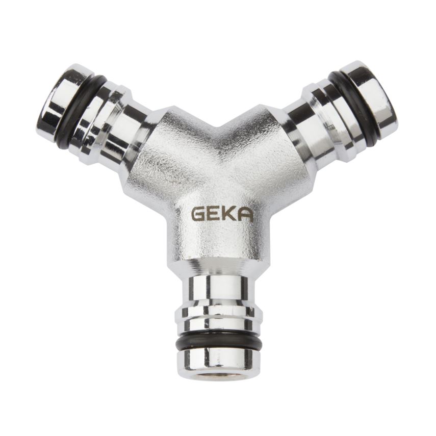 Geka 3-weg insteekkoppeling water