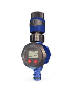 SM digitale tapkraan debiet/flowmeter, type 570490, LCD scherm