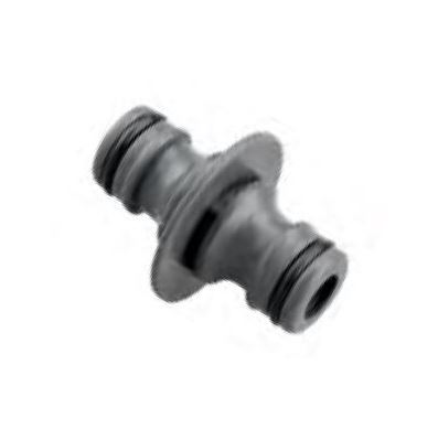 Orbit kunststof rechte insteek stekker / koppelstuk, om 2 klikkoppelingen met elkaar te verbinden, serie Blue Basic