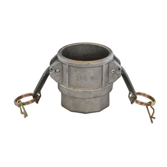 Camlock koppeling, aluminium, type D, M-deel + bi.dr., NBR-afdichtingsring