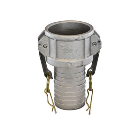 Camlock koppeling, RVS 316, type C, M-deel x slangtule, NBR-afdichtingsring