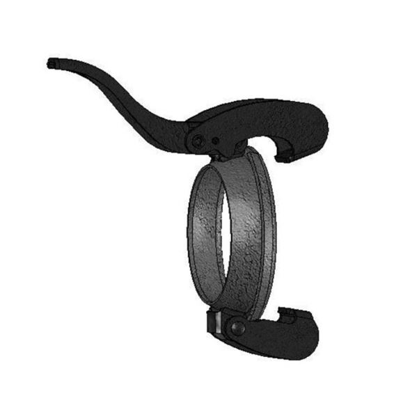 Bauer knevelset zwart, type 0304N