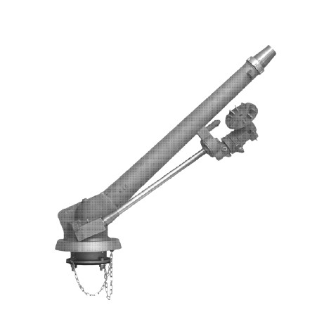 Nodolini aggresief water sproeier type S70 - 43° DUST SUPPRESION C.W., 2 1/2" BSP-F bi.dr. incl. 6 nozzles